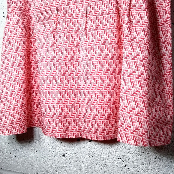 Old Navy Size 12 Pink Flare Pleated A-Line Skirt - Picture 4 of 9